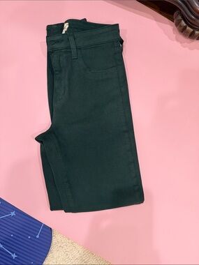 L'AGENCE Forest Green Skinny Jeans